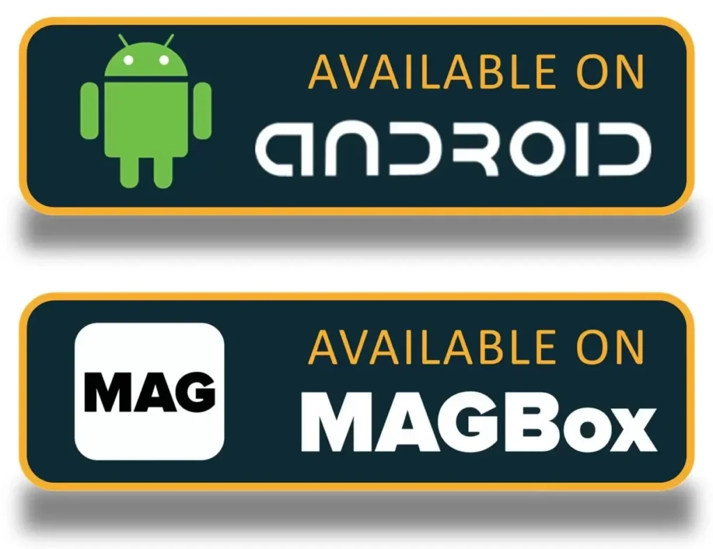 Android devices and MAG box compatible with Rasaver IPTV service.